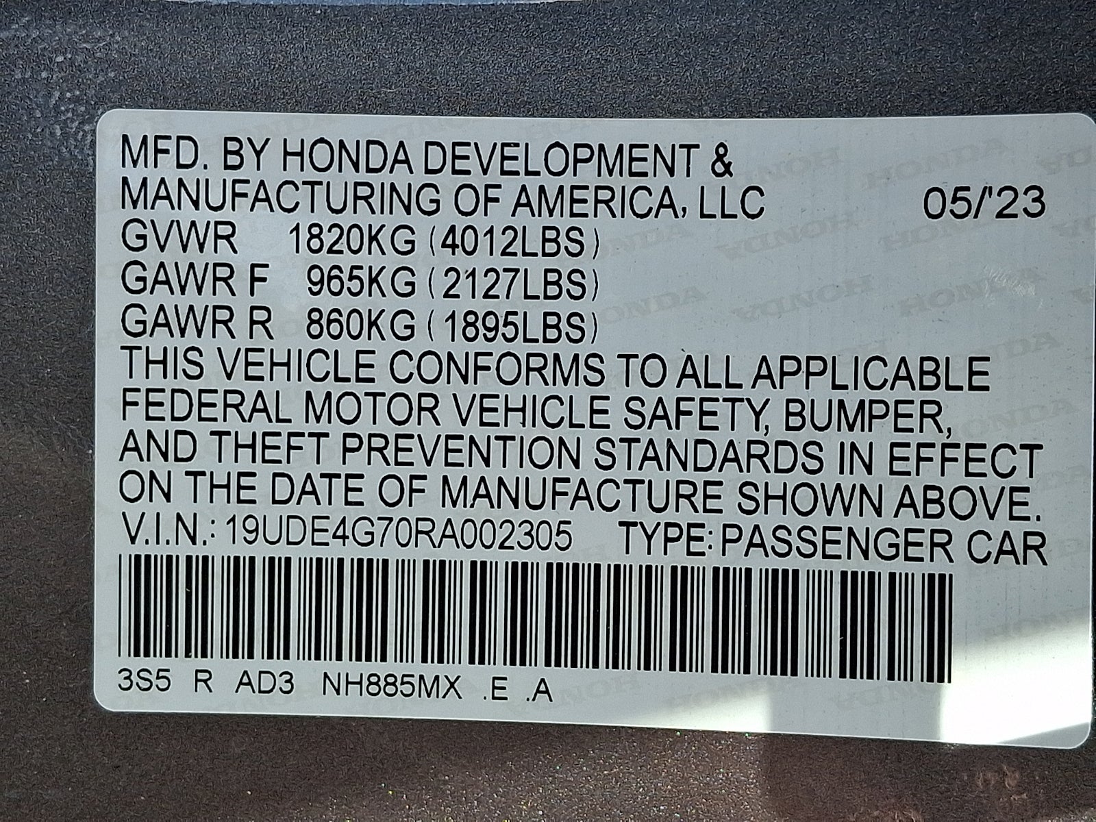 2024 Acura Integra w/A-Spec Technology Package