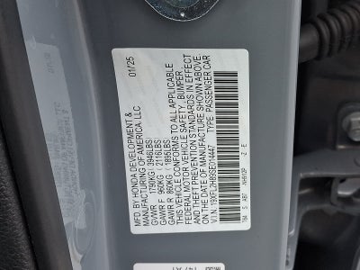 2025 Honda Civic Hatchback Sport