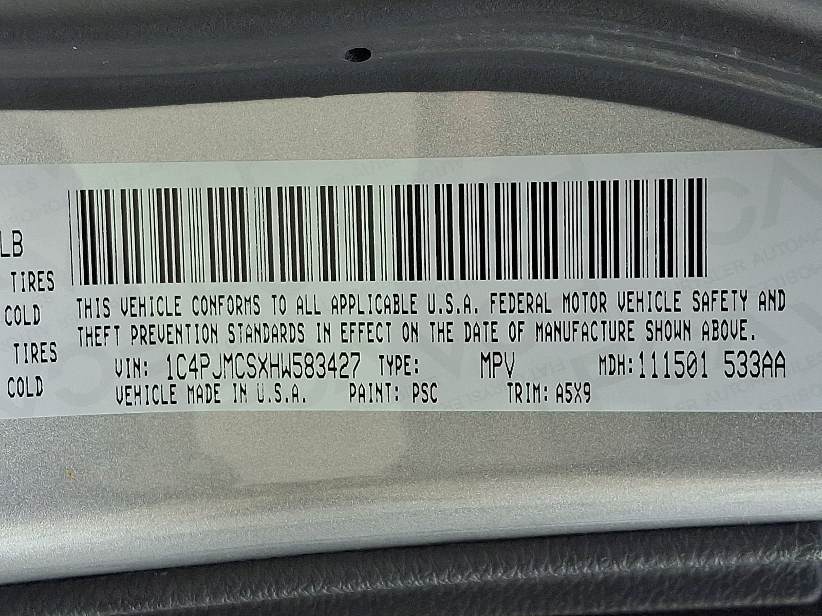 2017 Jeep Cherokee Latitude