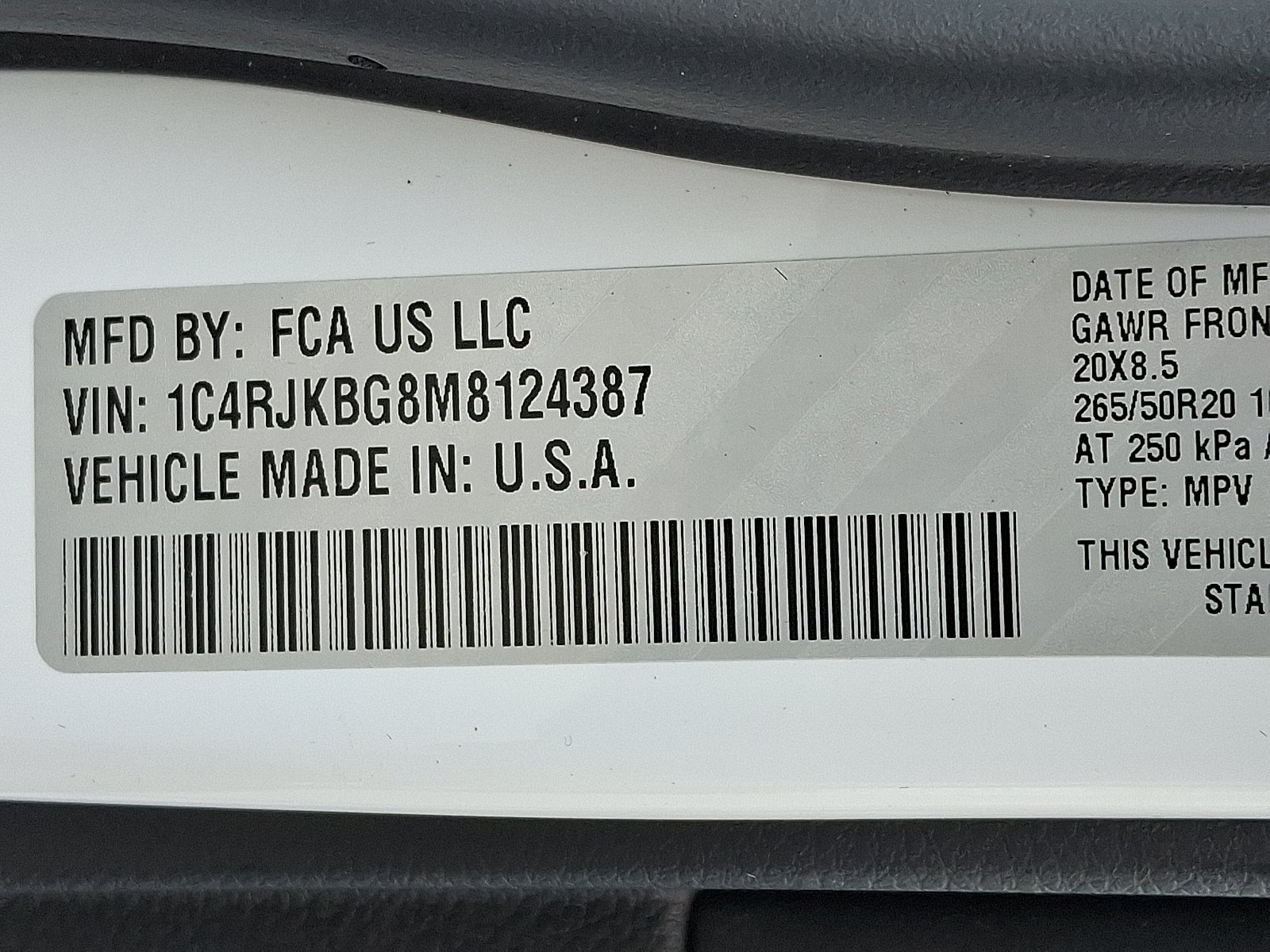 2021 Jeep Grand Cherokee L Limited