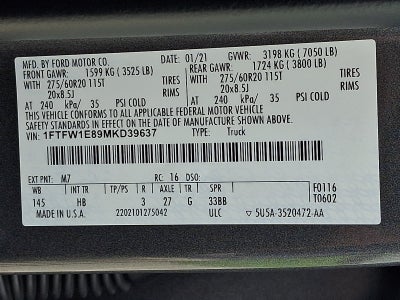 2021 Ford F-150 XL