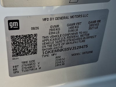 2027 GMC Acadia Elevation