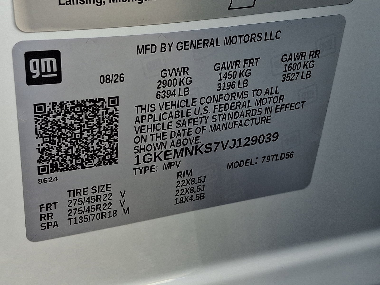 2027 GMC Acadia Elevation
