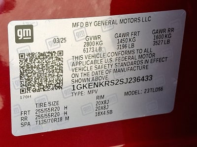 2025 GMC Acadia Elevation