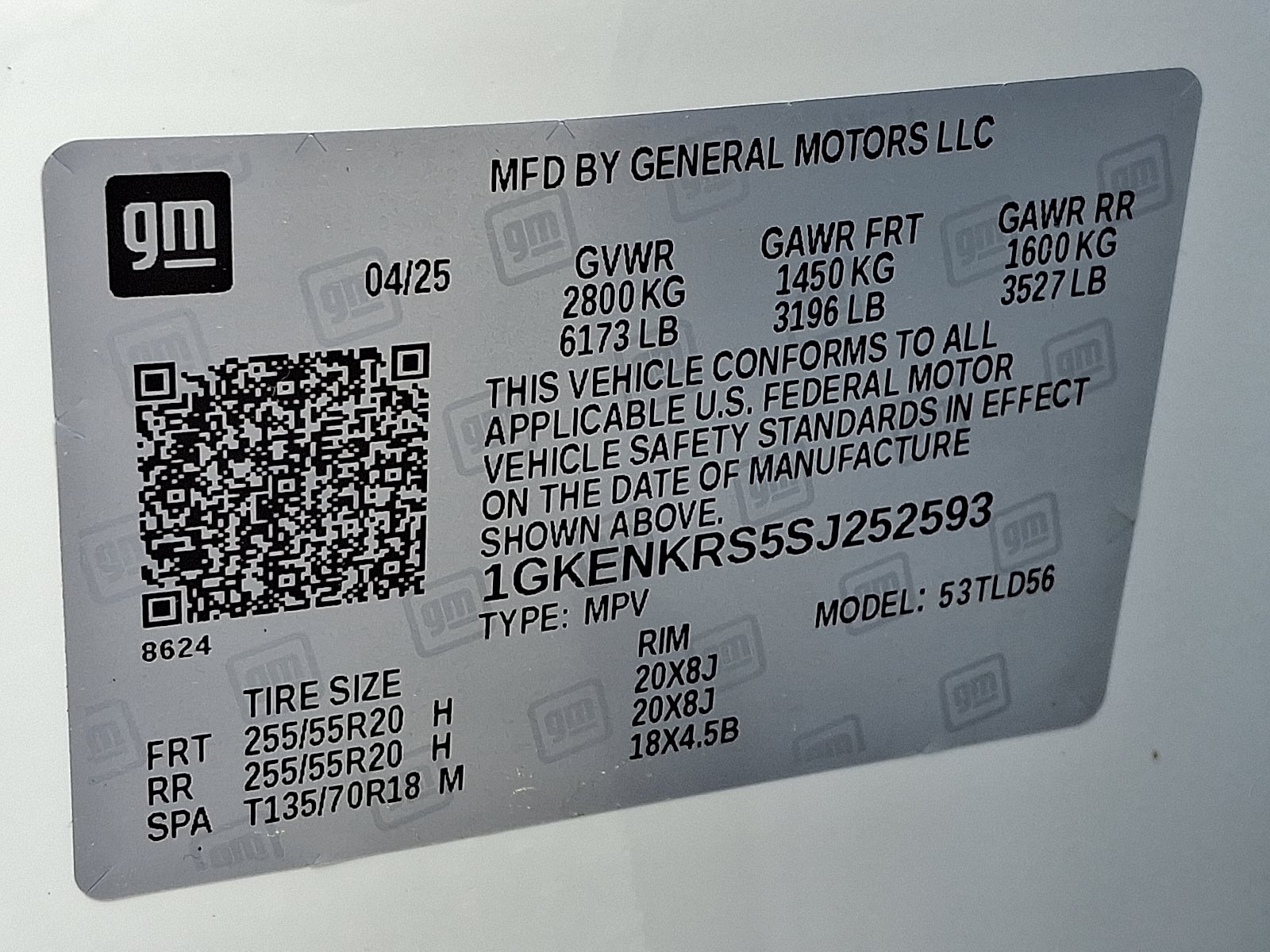 2025 GMC Acadia Elevation