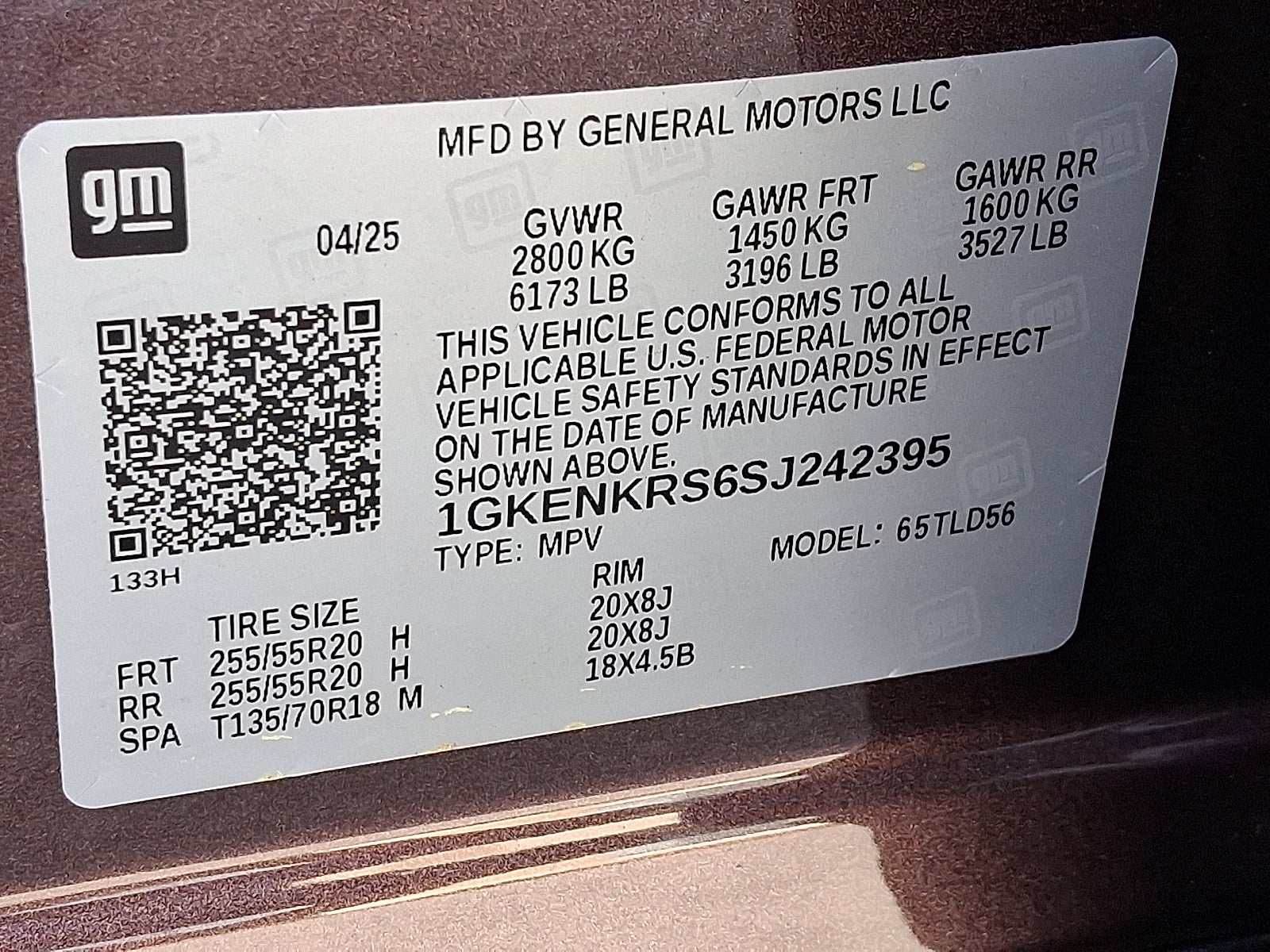 2025 GMC Acadia Elevation