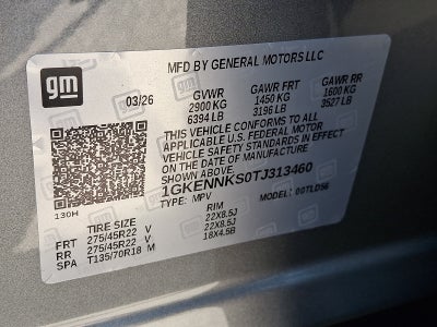 2026 GMC Acadia Elevation