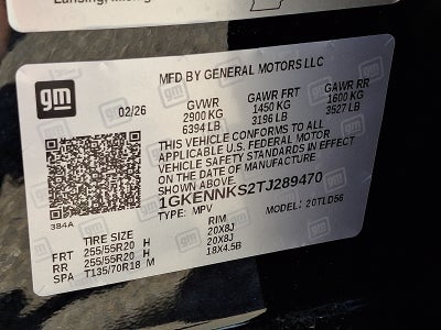 2026 GMC Acadia Elevation