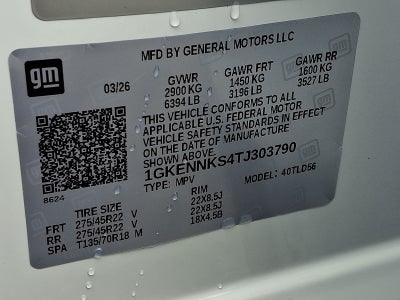 2026 GMC Acadia Elevation