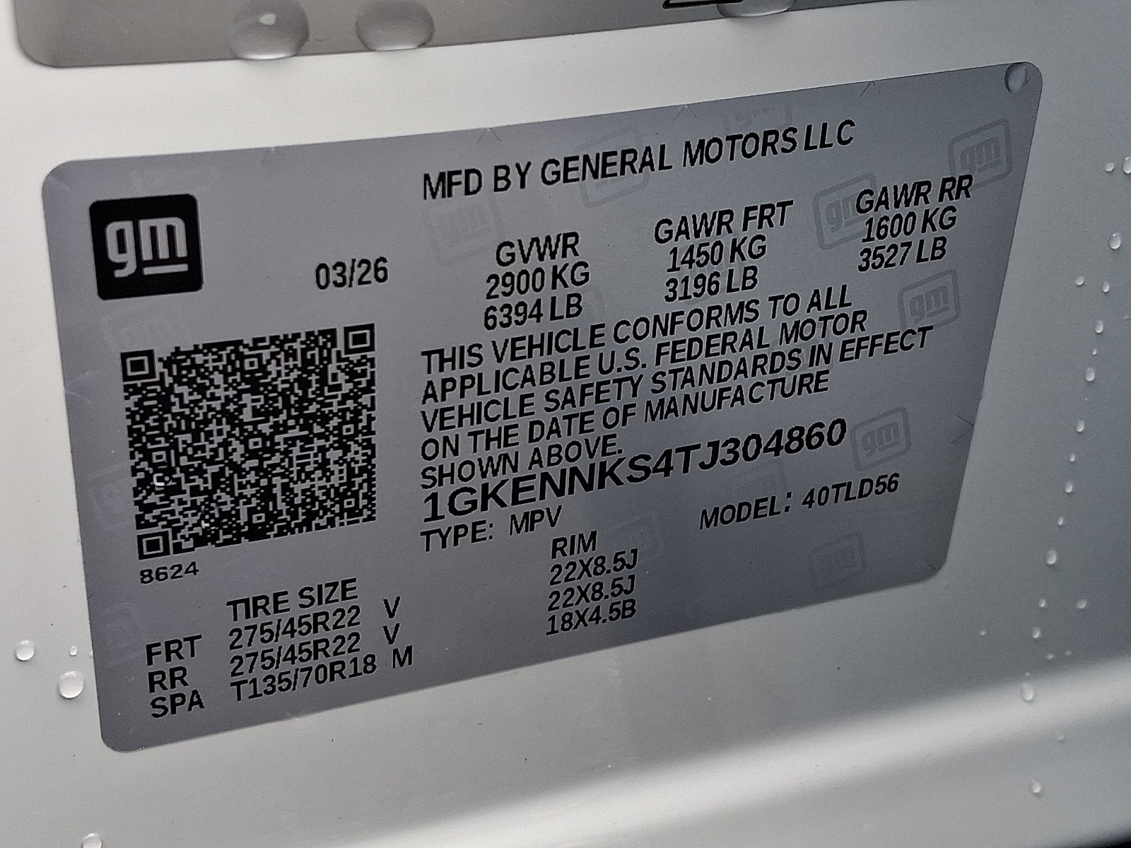 2026 GMC Acadia Elevation