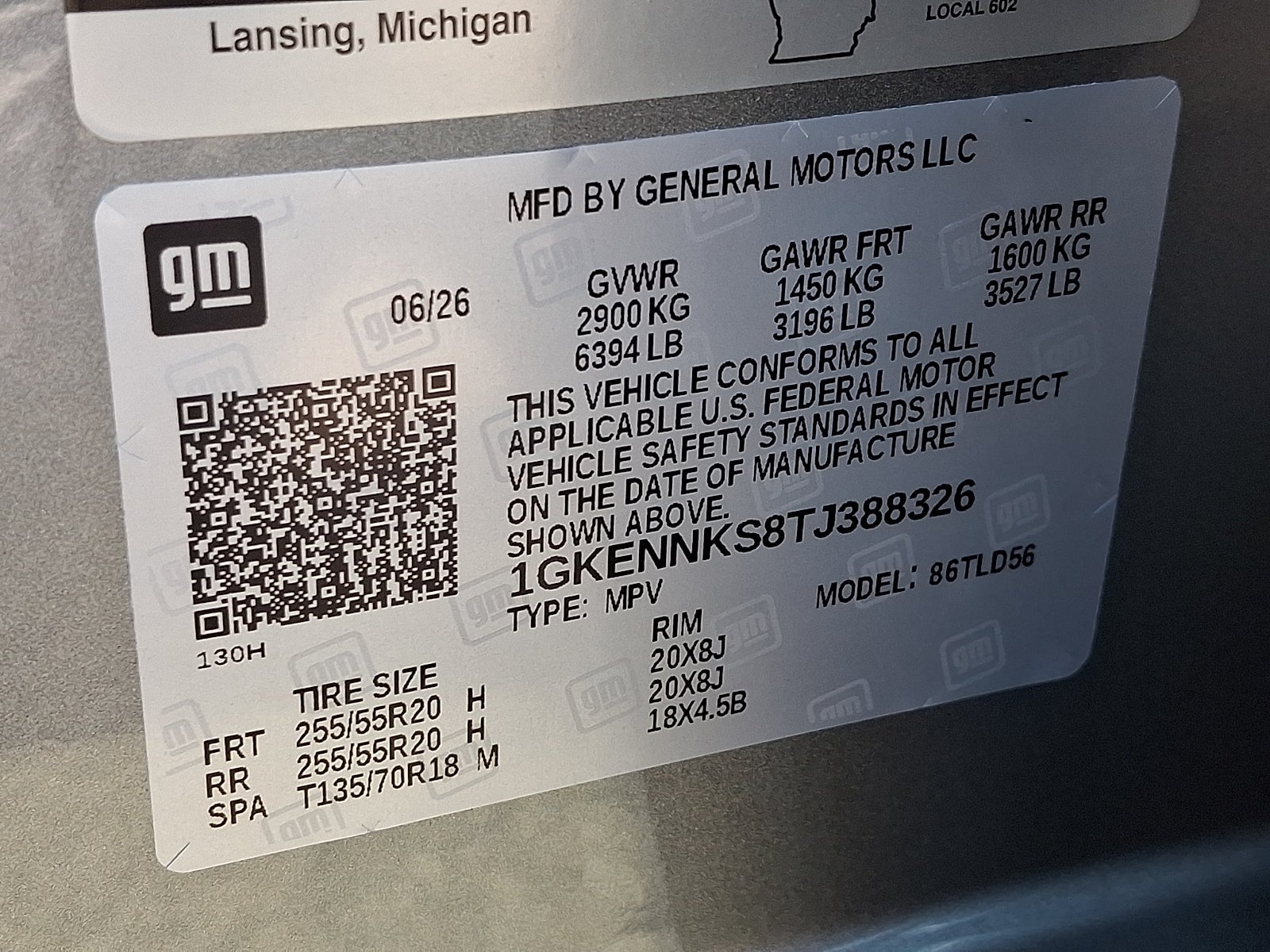 2026 GMC Acadia Elevation