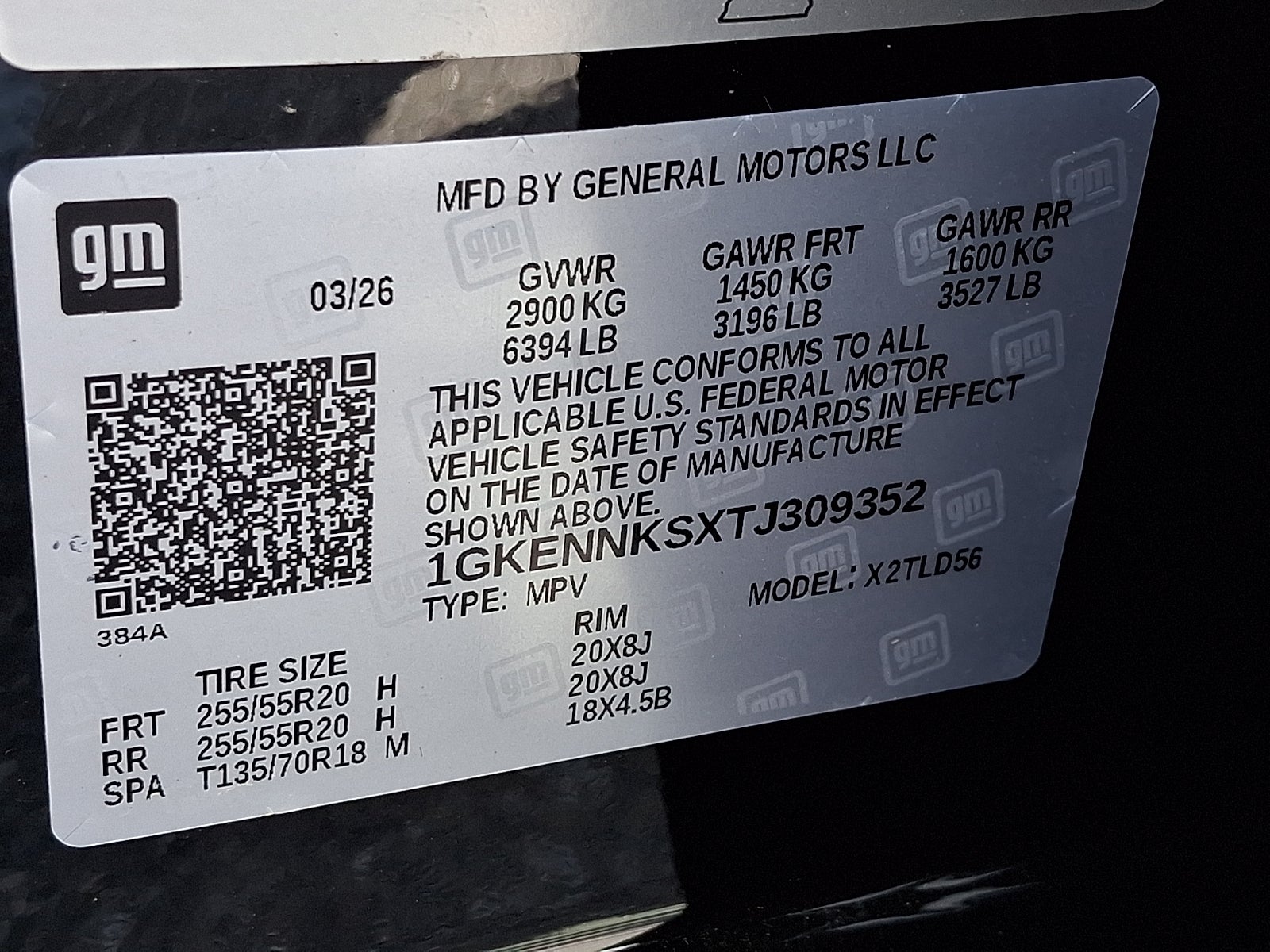 2026 GMC Acadia Elevation