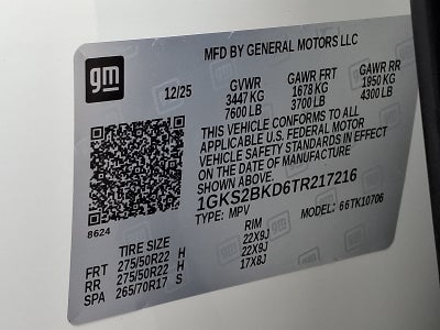 2026 GMC Yukon Elevation