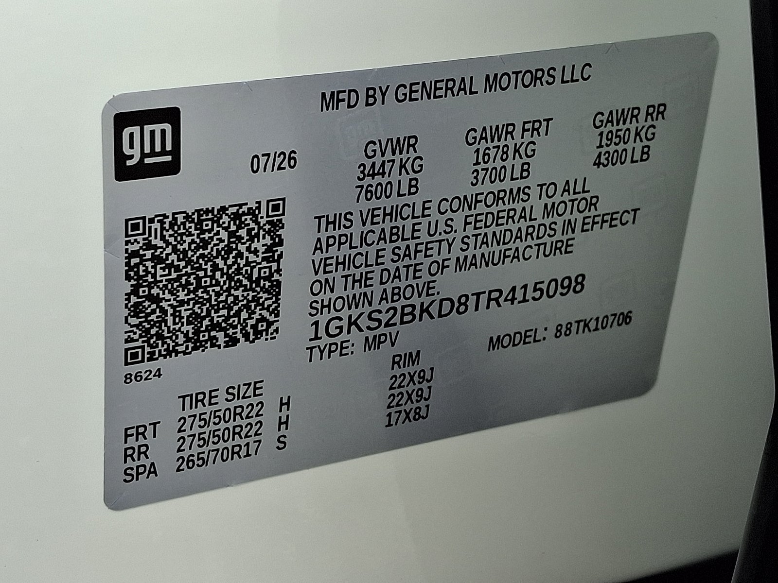 2026 GMC Yukon Elevation