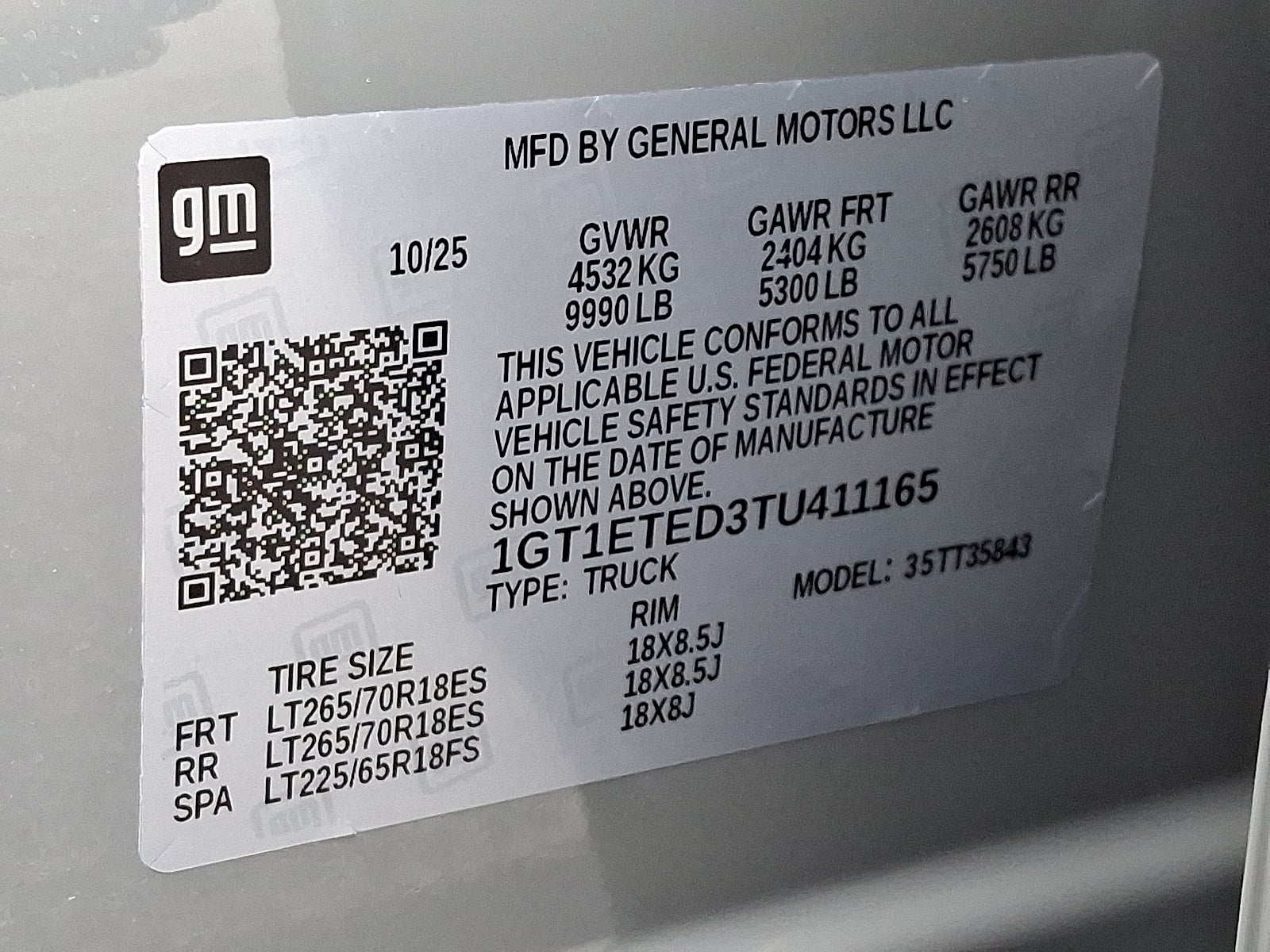 2026 GMC Sierra EV Elevation Extended Range