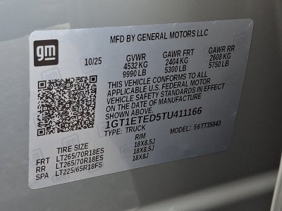 2026 GMC Sierra EV Elevation Extended Range