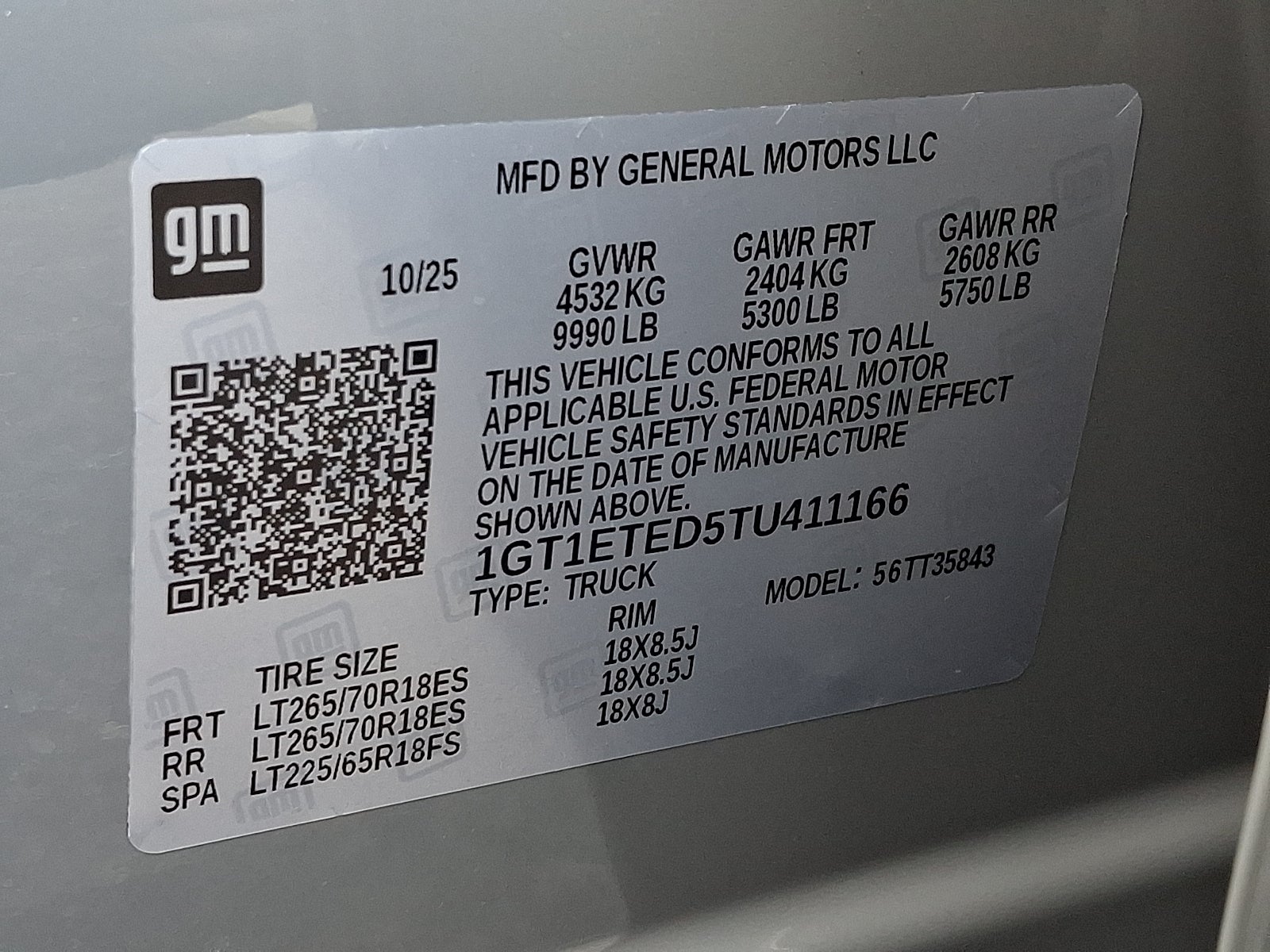 2026 GMC Sierra EV Elevation Extended Range