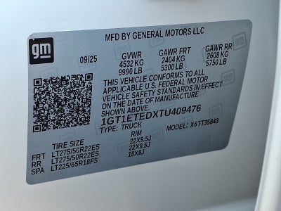 2026 GMC Sierra EV Elevation Extended Range