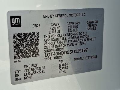 2025 GMC HUMMER EV Pickup 2X