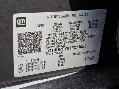 2026 GMC Sierra 2500 HD AT4
