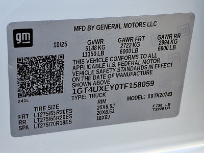 2026 GMC Sierra 2500 HD Denali Ultimate