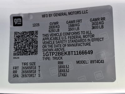 2026 GMC Canyon Elevation