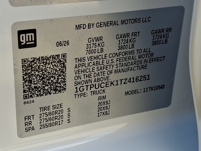 2026 GMC Sierra 1500 Elevation