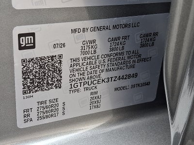 2026 GMC Sierra 1500 Elevation