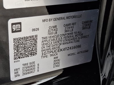 2026 GMC Sierra 1500 Elevation