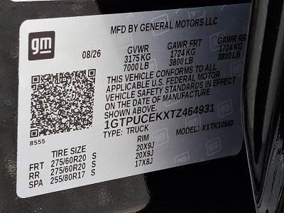 2026 GMC Sierra 1500 Elevation