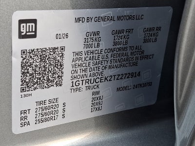 2026 GMC Sierra 1500 Elevation