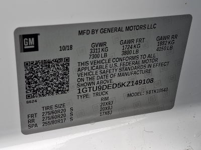 2019 GMC Sierra 1500 SLT