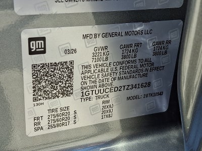 2026 GMC Sierra 1500 Elevation