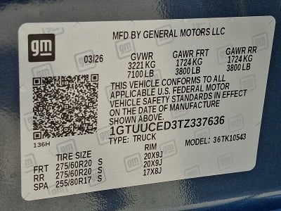 2026 GMC Sierra 1500 Elevation