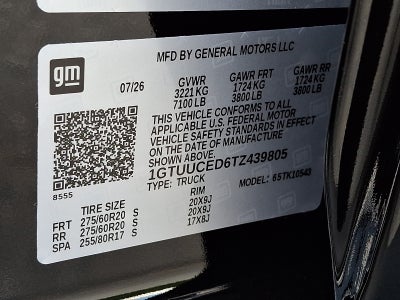 2026 GMC Sierra 1500 Elevation
