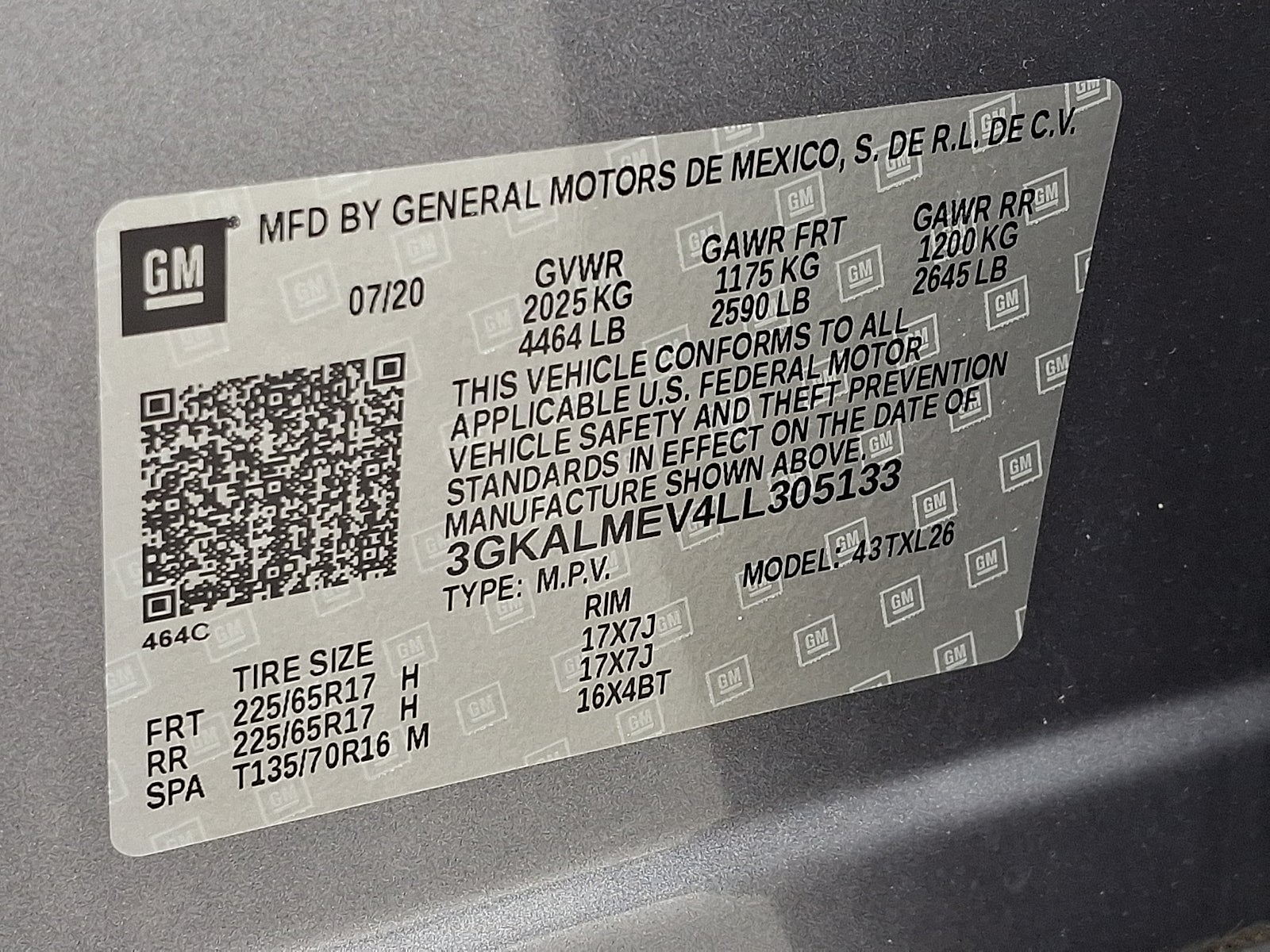 2020 GMC Terrain SLE