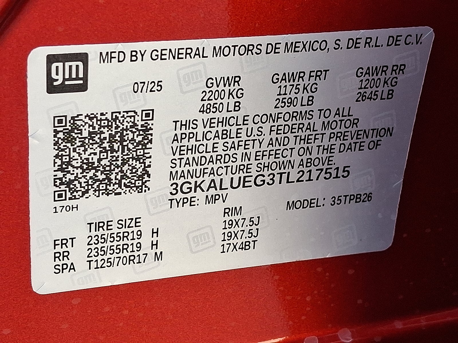 2026 GMC Terrain Elevation