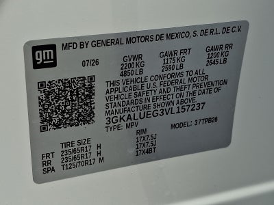 2027 GMC Terrain Elevation