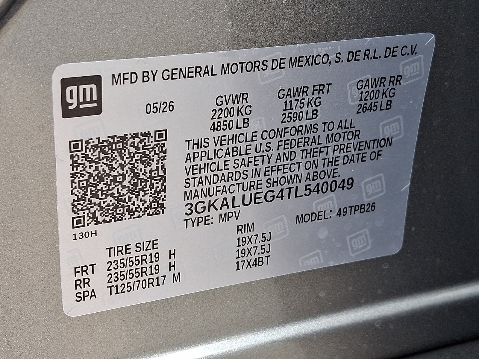 2026 GMC Terrain Elevation