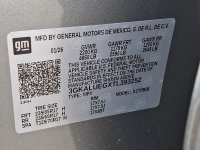 2026 GMC Terrain Elevation