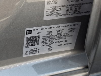 2026 GMC Sierra 1500 Elevation