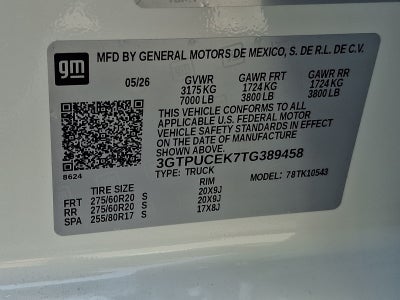 2026 GMC Sierra 1500 Elevation