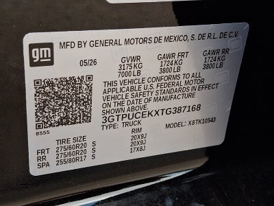 2026 GMC Sierra 1500 Elevation