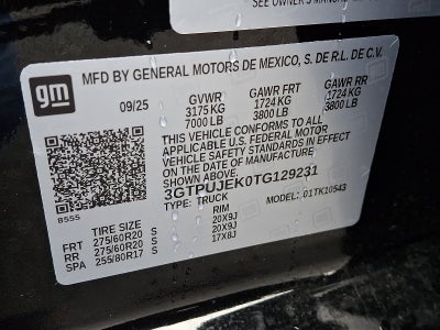 2026 GMC Sierra 1500 Elevation