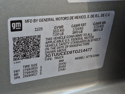 2026 GMC Sierra 1500 Elevation