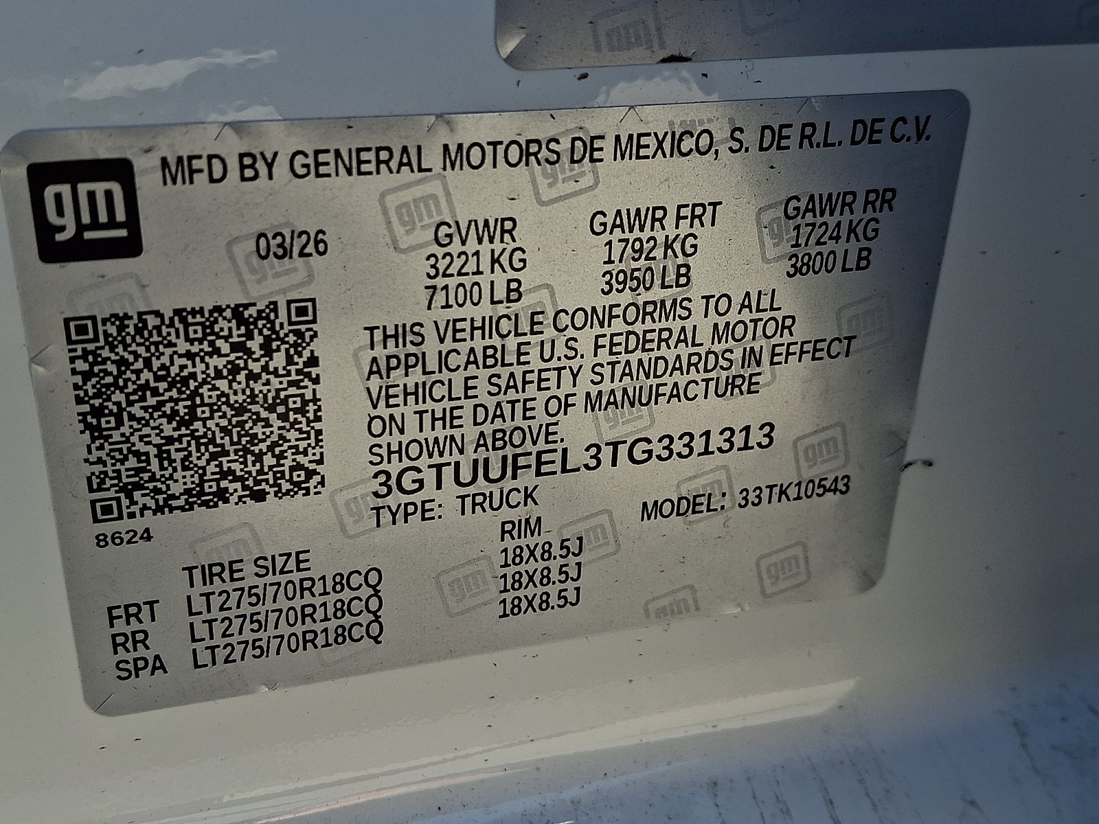 2026 GMC Sierra 1500 AT4X