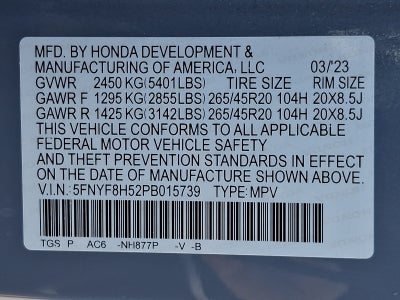 2023 Honda Passport EX-L
