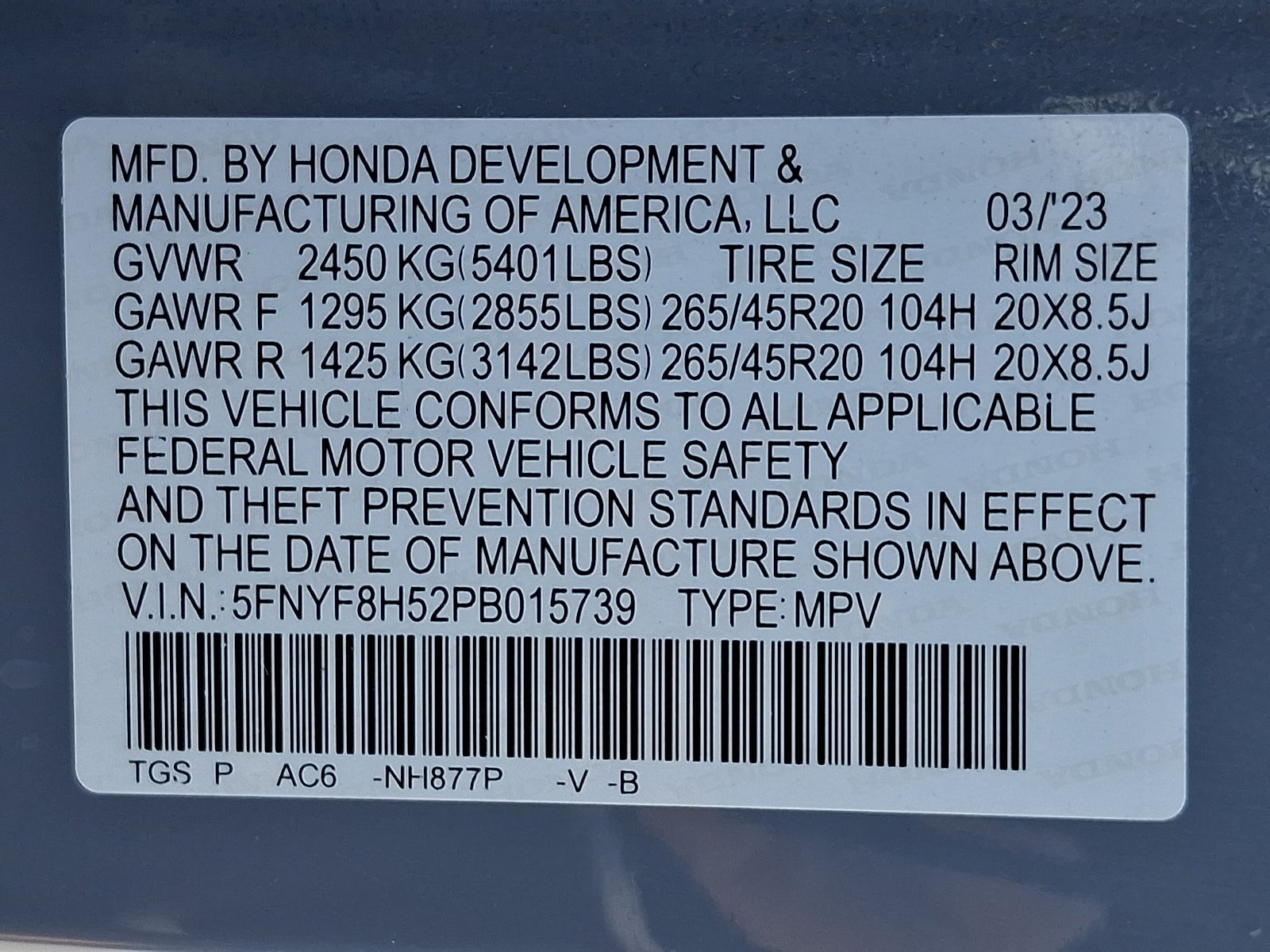 2023 Honda Passport EX-L