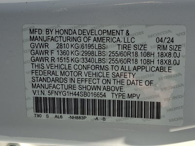 2025 Honda Pilot EX-L