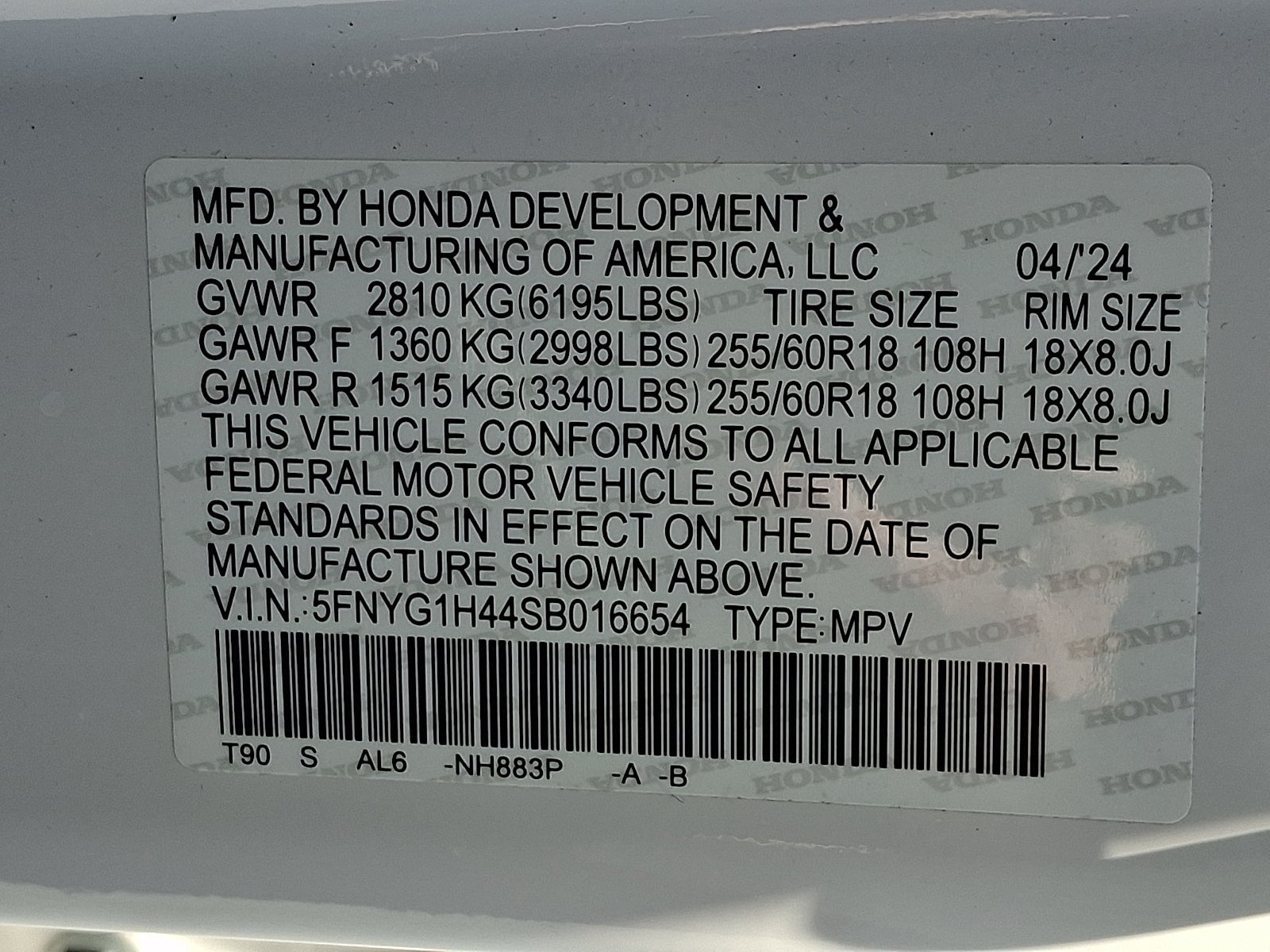 2025 Honda Pilot EX-L